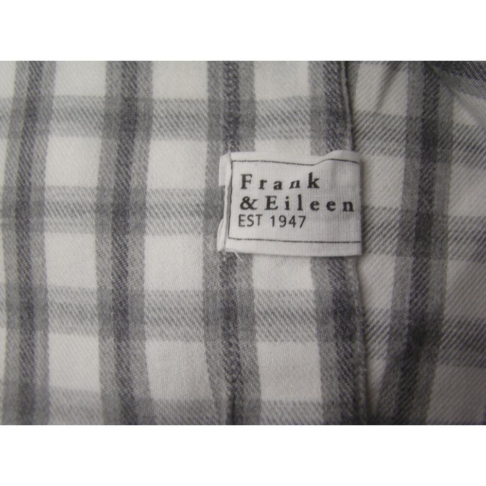 Frank & Eileen - Eileen Relaxed Button-up Shirt in Gray plaid M - Picture 7 of 7